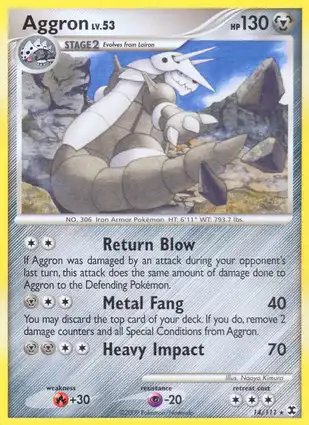 Aggron 14/111 Rising Rivals