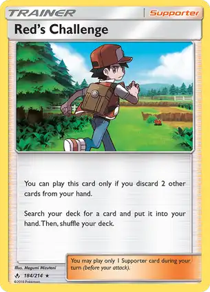 Red's Challenge 184/214 Unbroken Bonds