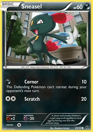 Sneasel 69/99 Next Destinies