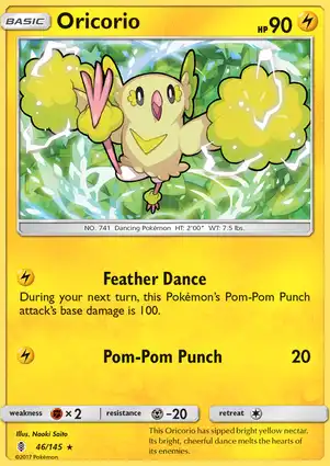 Oricorio 46/145 Guardians Rising