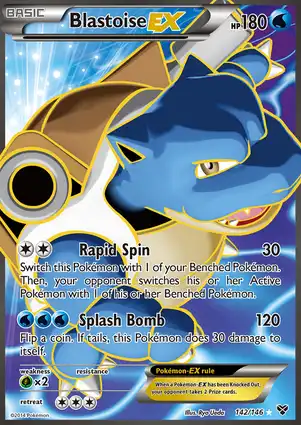 Blastoise-EX 142/146 XY