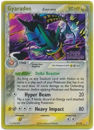 Gyarados 8/110 EX Holon Phantoms