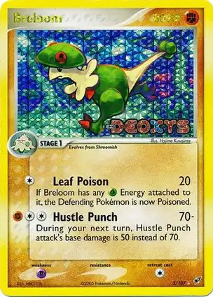 Breloom 3/107 EX Deoxys