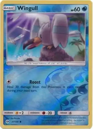 Wingull 37/149 Sun & Moon