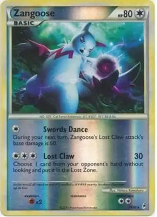 Zangoose 39/95 Call of Legends