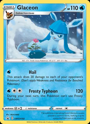 Glaceon SWSH192 Sword & Shield Promos