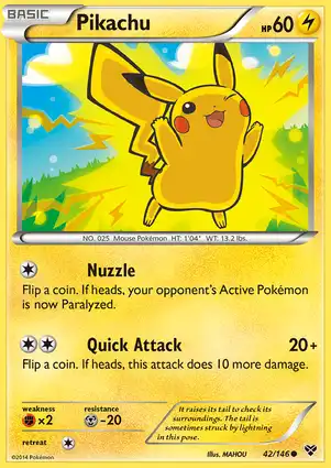 Pikachu 42/146 XY