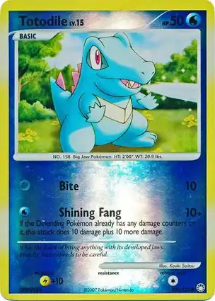 Totodile 106/123 Mysterious Treasures