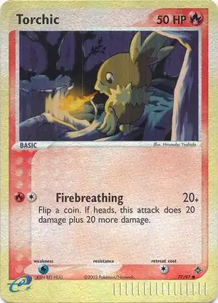 Torchic 77/97 EX Dragon