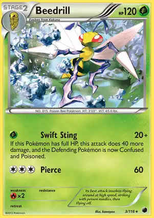 Beedrill 3/116 Plasma Freeze