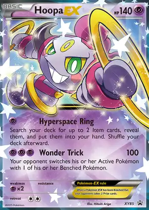 Hoopa EX XY85 XY Promos