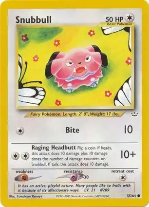 Snubbull 55/64 Neo Revelation