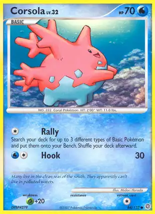 Corsola 84/132 Secret Wonders