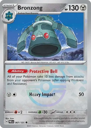 Bronzong 067/131 Prismatic Evolutions