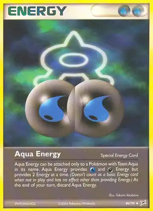 Aqua Energy 86/95 EX Team Magma vs Team Aqua
