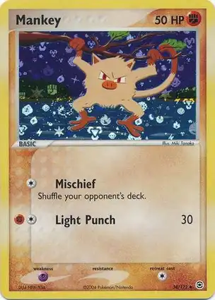 Mankey 38/112 EX FireRed & LeafGreen