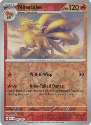 Ninetales 029/197 Obsidian Flames