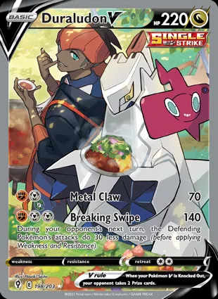 Duraludon V 198/203 Evolving Skies