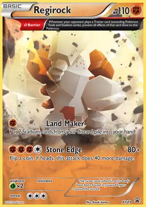 Regirock XY49 XY Promos