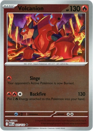 Volcanion 025/132 Mega Evolution