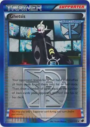 Ghetsis 101/116 Plasma Freeze