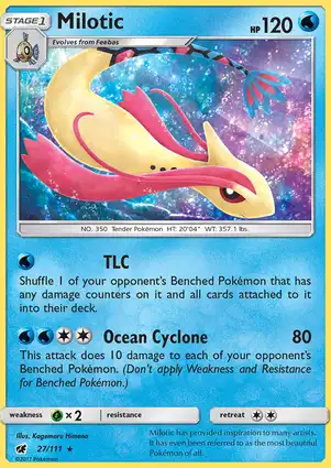 Milotic 27/111 Crimson Invasion