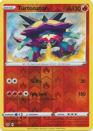 Turtonator 029/202 Sword & Shield