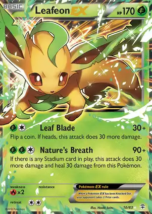 Leafeon-EX 10/83 Generations