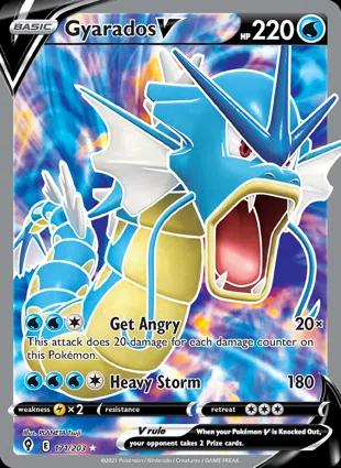 Gyarados V 171/203 Evolving Skies
