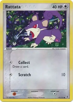 Rattata 77/112 EX FireRed & LeafGreen