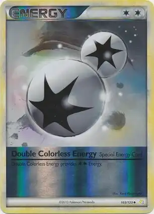 Double Colorless Energy 103/123 HeartGold & SoulSilver