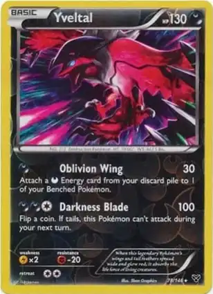 Yveltal 78/146 XY