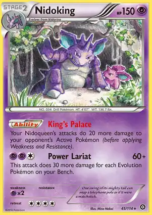 Nidoking 45/114 Steam Siege