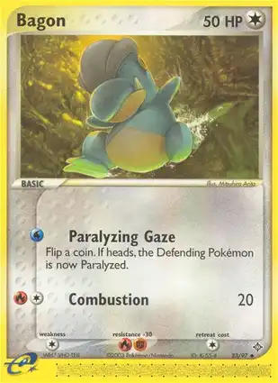 Bagon 23/97 EX Dragon