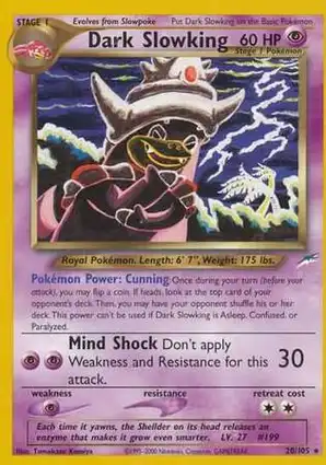 Dark Slowking 20/105 Neo Destiny
