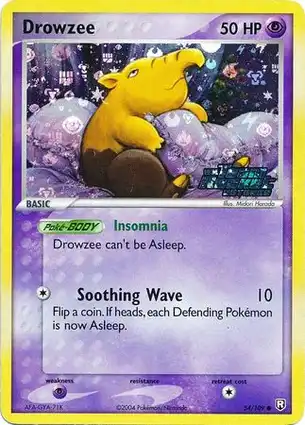 Drowzee 54/109 EX Team Rocket Returns