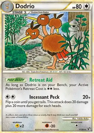 Dodrio 11/90 Undaunted