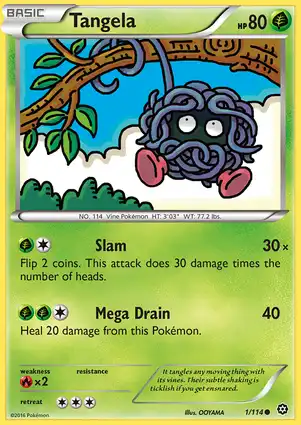 Tangela 1/114 Steam Siege
