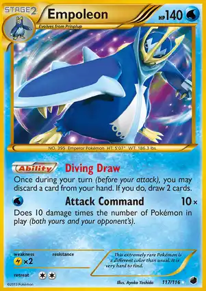 Empoleon 117/116 Plasma Freeze