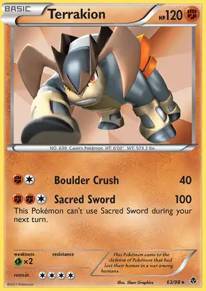 Terrakion 63/98 Emerging Powers