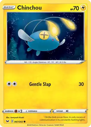 Chinchou 067/202 Sword & Shield