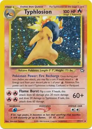 Typhlosion 17/111 Neo Genesis