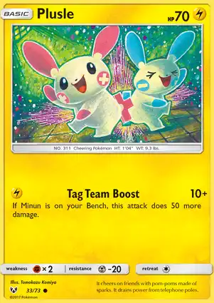Plusle 33/73 Shining Legends