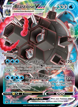 Blastoise VMAX SWSH103 Sword & Shield Promos
