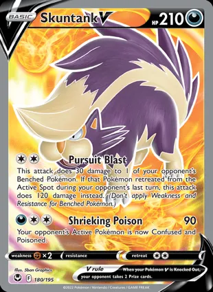 Skuntank V 180/195 Silver Tempest