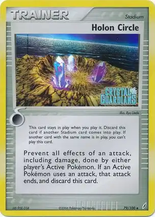 Holon Circle 79/100 EX Crystal Guardians
