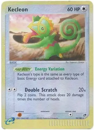 Kecleon 18/100 EX Sandstorm