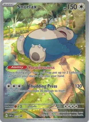 Snorlax 051 Scarlet & Violet Promos
