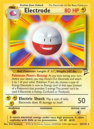 Electrode 25/130 Base Set 2