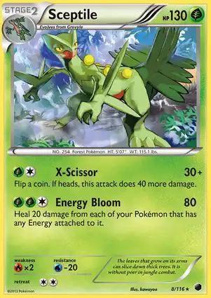 Sceptile 8/116 Plasma Freeze